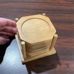EUC wooden coasters